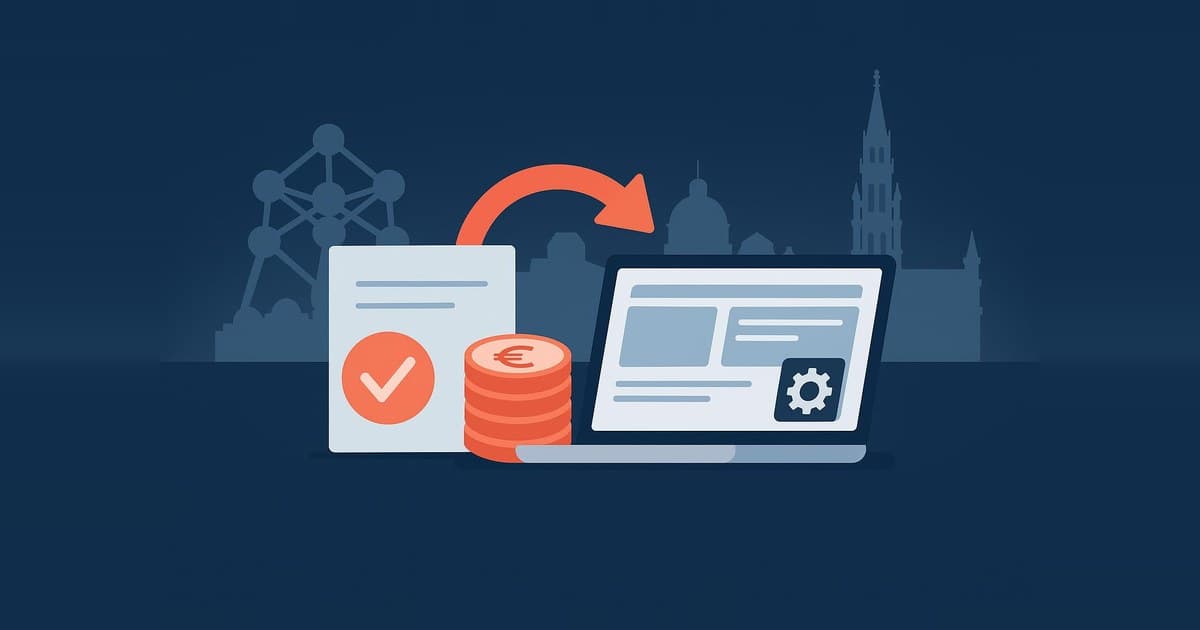 Prime digitalisation à Bruxelles : faire financer son site internet